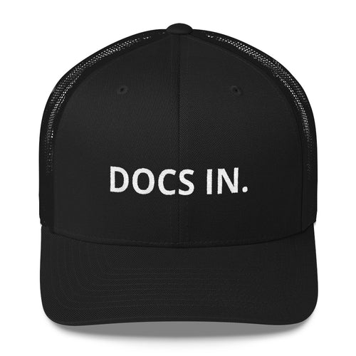 DOCS IN TRUCKER CAP