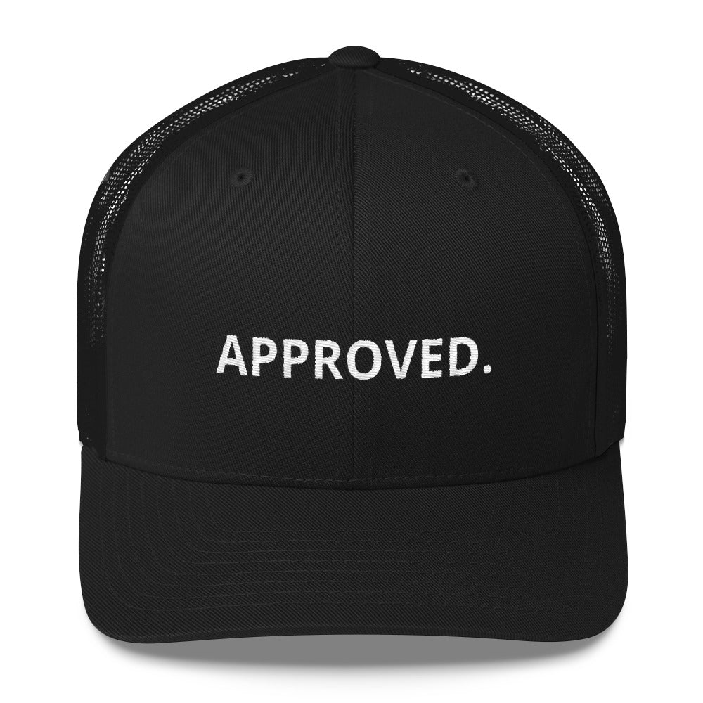 APPROVED. TRUCKER CAP