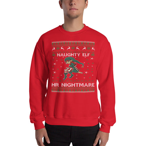 NAUGHTY ELF UGLY SWEATER